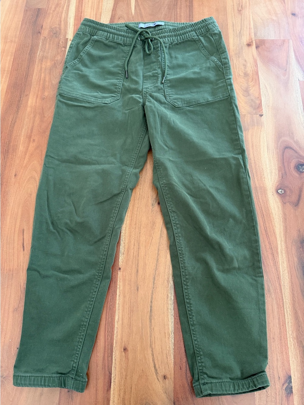 Joe's jeans green casual pants with drawstrings size S